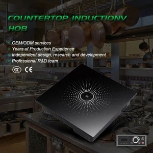 Black Crystal Wholesale Cheap Price Cooking Appliances Polished Induction Cooker