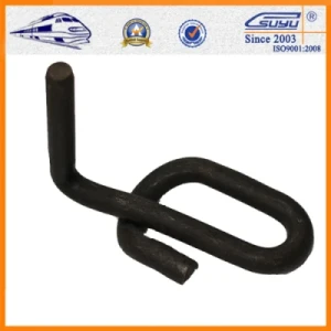 Black Painting Surface Elastic Rail Clips for Aesthetic Consistency