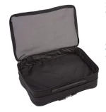 Black Travel Large Double Packing Cube Luggage Organizer Cubes