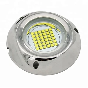 blue green white rgb 108w multi-color ip68 stainless steel housing 3 years warranty led pool navigation light