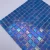 Import Blue Swimming Pool rainbow color Blue Recycled Glass Mosaic Tile from China