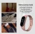 Import Bluetooth phone music smart band for Pedometer calorie heart rate blood pressure blood oxygen monitoring M5 smart bracelet from China