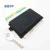 BQYP Men&#x27;s Slim Minimalist Wallet  Everyday Carry Card Holder- Keys, Cash, Coin thread wallet