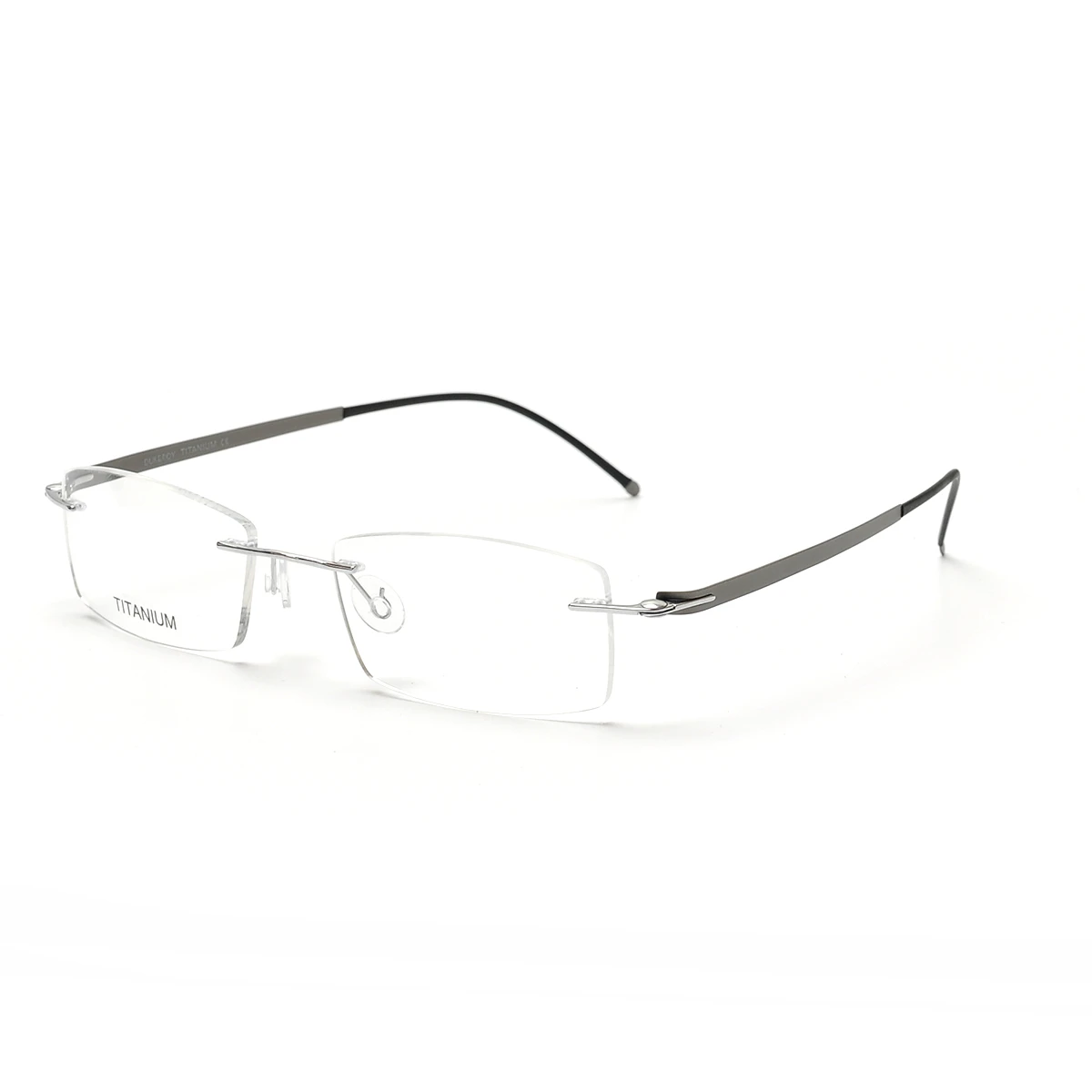Brand Designer Rimless Golden Glasses Frame Men Optical Eyeglasses Frames Prescription Glasses Myopia spectacles Frames