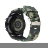 Camouflage Sport Rubber Band for Samsung Galaxy Watch 3 45mm Camo Silicone Strap Bracelet Wrist Belt