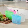 Can be use these reusable Silicone Food Storage bag in high and low temperatures