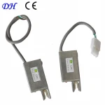 Capacitive yarn sensor for spinning, twisting, winding machine to detect DTY,POY,SPANDEX
