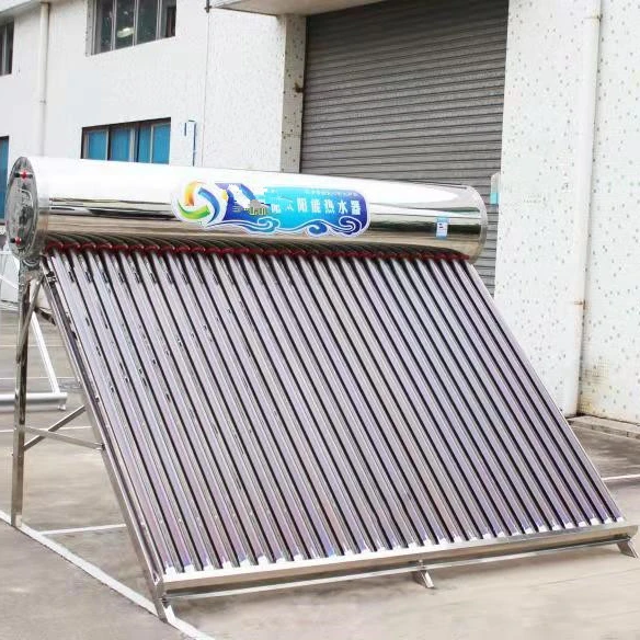 Capacity 150L Non-pressure For Shower 15 Tube Tank Model RSWH-1502 Hot Solar Water Heater