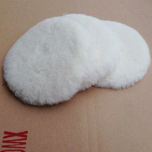 Car Accessory Pure Wool Pad for Polishing and waxing for car beauty