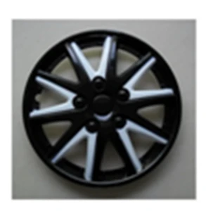 Car black white colored Wheel Covers Rim Cover 13 14 15 16 ABS PP auto plastic custom hubcaps
