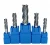 Import Carbide HRC 45  solid tungsten steel milling cutter   standard milling cutter Alloy end milling cutter from China