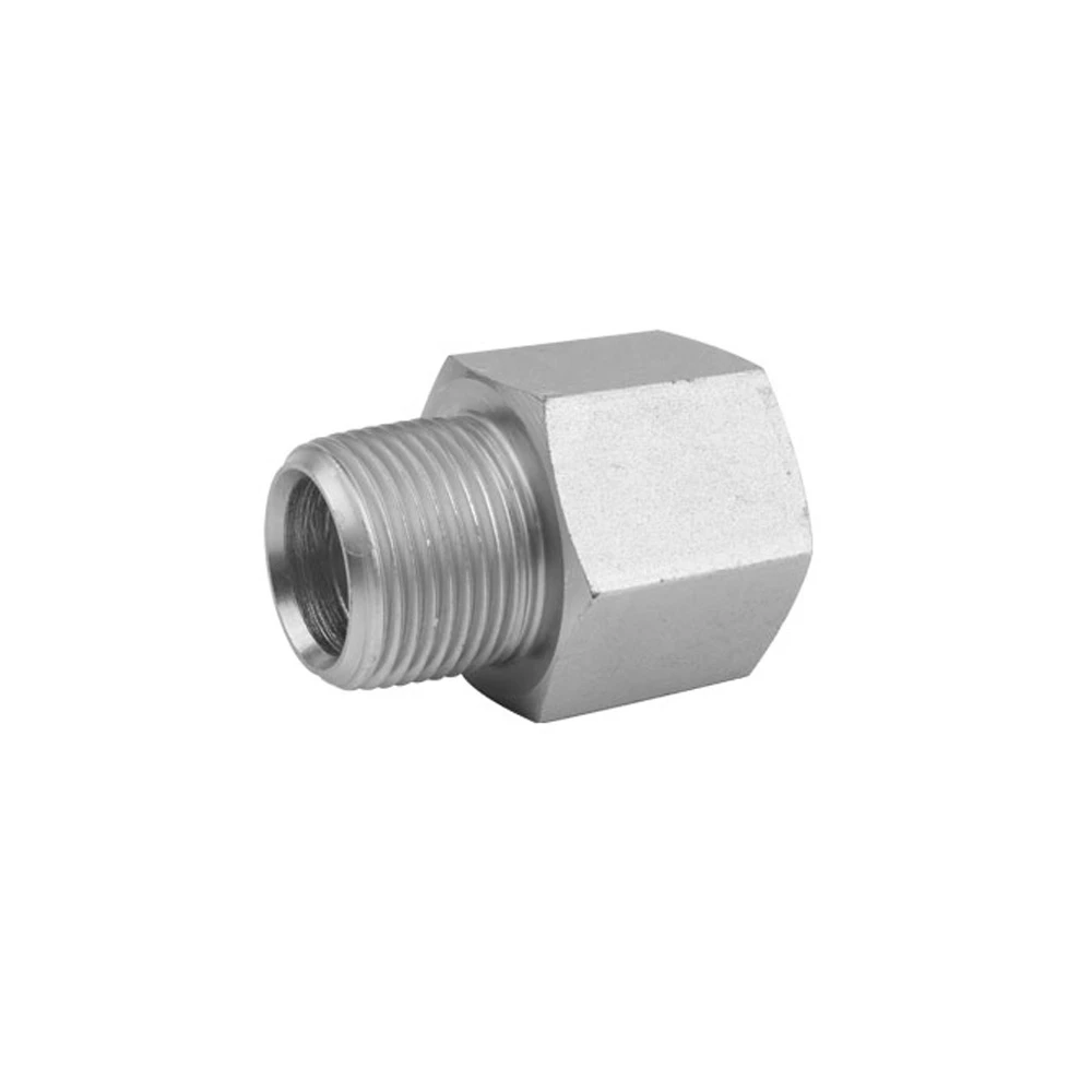 Carbon Steel Straight Male Female NPT Thread Pipe Adapter