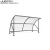 Import Carport shelters outside canopy uv sun motorbike shelter for bicycles from China