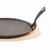 Import Cast iron Removable Handle Fried Beef Fajita Plate Steak Pan from China