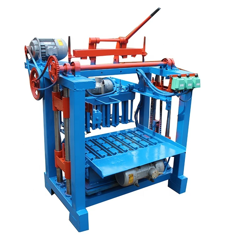 Cement Hollow Paving Brick Making Machine For Sale