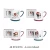 Import ceramic cups and plates plain white ceramic mug glass coffee mug from China