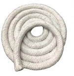 Ceramic Fiber Rope Gasket Square Braided 1/2" High Temperature Gasket Seal for Boiler/Furnace/Oven/Kiln Casting