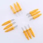 CH322 kitchen tool set cooking corn holders skewers BBQ  tools  corn cob holder
