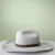 Import CH99 Wholesale High Quality Custom White Color Wool Cowboy Hat from China