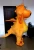 Import Character Carton Orange Dragon Custom Mascot Costume For Adults from China