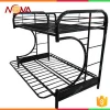 Cheap and high quality dormitory metal frame KD bunk bed / bedroom furniture or school