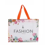 Cheap customized logo reusable non woven tote shopping bag