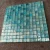 Import Cheap price green  stained glass mosaic for swimming pool tiles from China
