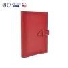 Cheap pu document folder with lock card holder document folder for promotion