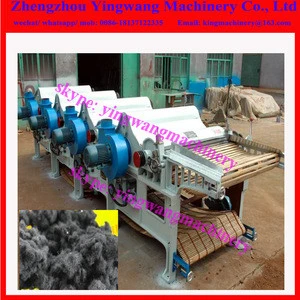 chemical fibre, bast fibre,nonwovens, wool spinning opening tearing machine