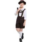 Child Boy Germany Oktoberfest Bavarian Dress Up Kids Carnival Festival Party Costume