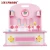 Import Children&#39;s Play House Toys Wooden Kitchen Toys Set Cooking Utensils Dressing Table Kitchenette 2-in-1 from China