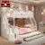 Import Childrens bed girl princess with desk up and down bunk bed pink mother and child bed multifunctional with slide from China