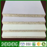 China chipboard factory flakeboard 4x8 laminated shaving board melamine board for shoe rack accessories