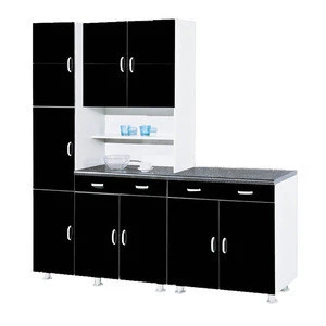 China factory provide uv coated mdf detachable kitchen units with drawers
