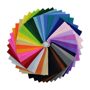China Factory Wholesale Custom Thickness Assorted Color Felt Fabric Sheets For Patchwork Sewing DIY Craft