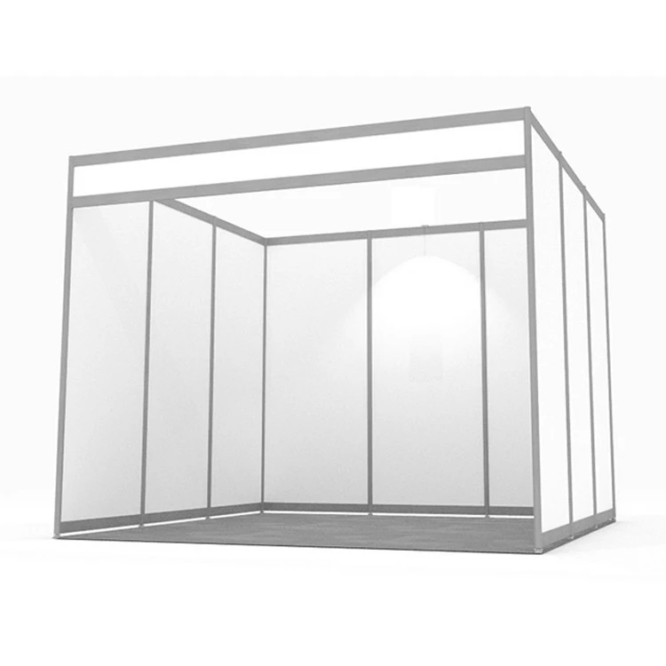 China hot sale standard aluminium modular 3x3 exhibition booth for trade show