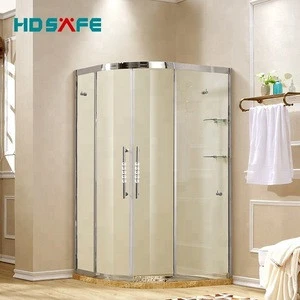 China manufacture glass shower room, corner shower bath