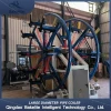 China Manufacture Large Diameter HDPE Pipe Coiler Coiling Winder Winding Machine