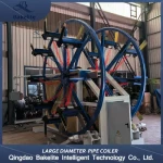 China Manufacture Large Diameter HDPE Pipe Coiler Coiling Winder Winding Machine