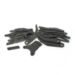 China manufacturer composite production OEM parts real carbon fiber products