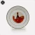 Import China market wholesale Dinner plates porcelain 8&quot; double golden rim plate with custom printed from China