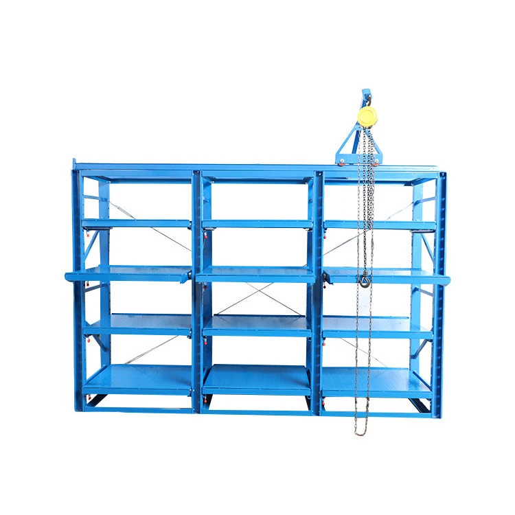 China New Design Factory Price Warehouse Drawer Type Steel Mould Rack Storage