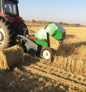 China round bundling machine for straw stalk pick-up baler