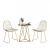 Import Chinese furniture standard size iron wire golden black white leisure chair for livingroom sets from China