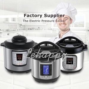 Chinese supplier high quality 5l/6l computer non-stick thermal fuse stainless steel electric Pressure cooker