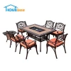 Classic Marble Dining Table BBQ Grill Chair Living Room Big Lots  Outdoor Indoor Furniture  H-G017-G025
