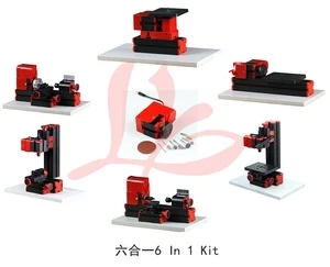 cnc lathe frame Z6000 6 in 1 kit mini machine part,mini cnc engraving tool for wood