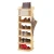 Import Commercial Shoe Racks Wooden Shoe Rack 5 Layers from China