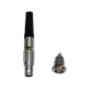 Compatible M12 FGA EGA 1B 2 3 4 5 6 7 8 10 14 16 Pins Two Keying ( 60 Degree) Plug&Socket push-pull Metal  Connector