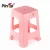 Import Competitive Price Multi-specification Durable and Strong Plaid Square Stackable Colorful Plastic Stool from China